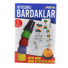 Zekice Heyecanlı Bardaklar Oyunu