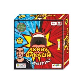 Zekice Konuş Bakalım Söyle Bakalım Kum Saatli Kutu Oyunu