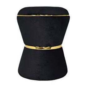 Zem Fine Gold Siyah Puf