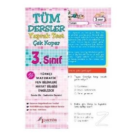 Zemin 3.Sınıf Tüm Dersler Yaprak Test - kollektif