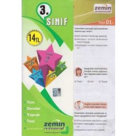 Zemin 3.Sınıf Tüm Dersler Yaprak Test - kollektif