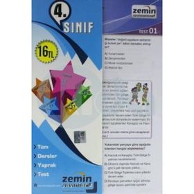 Zemin 4.Sınıf Tüm Dersler Yaprak Test - kollektif
