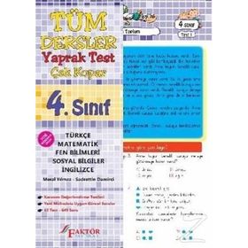 Zemin 4.Sınıf Tüm Dersler Yaprak Test - kollektif