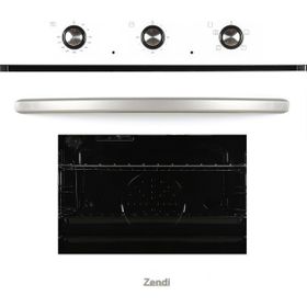 Zendi ZF3012W Beyaz Siyah Turbo Ankastre Fırın