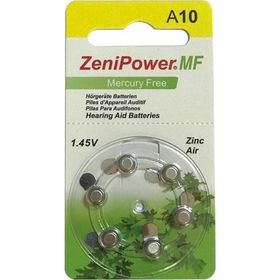 Zeni Power 5 Paket / 30 Adet 10 Numara İşitme Cihazı Pili