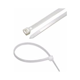 Zenith 2,5x200 mm Beyaz 100 Adet Kablo Bağı Plastik Cırt Kelepçe