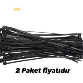 Zenith 3.6x150 mm 100 Adet Siyah Kablo Bağı Plastik Cırt Kelepçe
