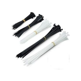 Zenith 3.6x200 mm 100 Adet Siyah Kablo Bağı Plastik Cırt Kelepçe