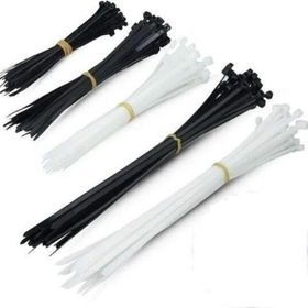 Zenith 3.6x200 mm 100 Adet Siyah Kablo Bağı Plastik Cırt Kelepçe