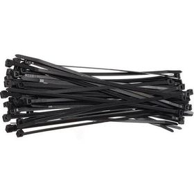 Zenith 3.6x300 mm Siyah 100 Adet Kablo Bağı Plastik ve Cırt Kelepçe