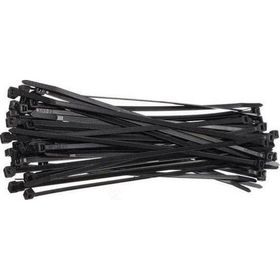 Zenith 3.6x300 mm Siyah 100 Adet Kablo Bağı Plastik ve Cırt Kelepçe