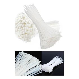Zenith 3,6x370 mm Beyaz 100 Adet Kablo Bağı Plastik Cırt Kelepçe