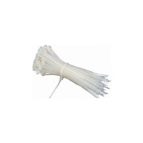 Zenith 4.8x300 mm Beyaz 100 Adet Kablo Bağı Plastik Cırt Kelepçe