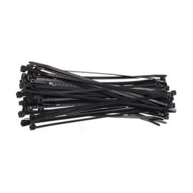 Zenith 4.8x380 mm Siyah 100 Adet Kablo Bağı Plastik Cırt Kelepçe