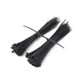 Zenith 4,8x200 mm Siyah 100 Adet Kablo Bağı Plastik Cırt Kelepçe