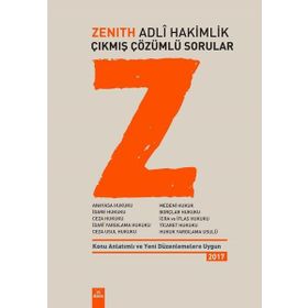 Zenith Adli Hakimlik Çıkmış Çözümlü Sorular - Kolektif