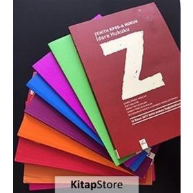 Zenith KPSS A Hukuk Seti (9 Kitap Takım) - Dora Komisyon