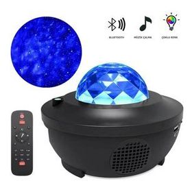 Zenon Light-Blth+Müzik+7 Farklı Ambians Smart Starry Projektör