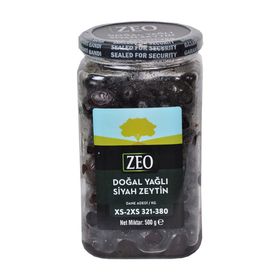 Zeo 500 gr Xs-2xs Siyah Zeytin