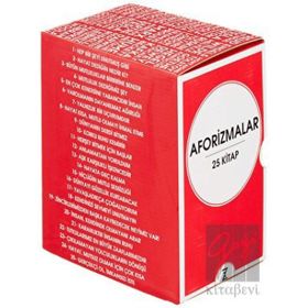 Zeplin Kitap Aforizmalar Seti Kutulu 25 Kitap Takım