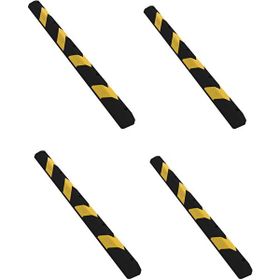 Zeplin Siyah-Sarı 110 cm 4 Adet Yüksek Performans Araç Stoperi