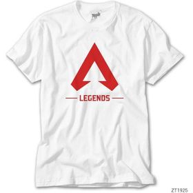ZEPPLIN-Apex Legends T Shirt Merch Icon Beyaz Kadın Tişört