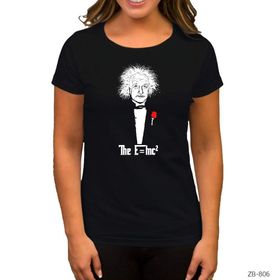 Zepplin Einstein Emc2 Siyah T-Shirt