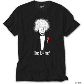 Zepplin Einstein Emc2 Siyah T-Shirt