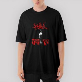Zepplin Giyim Agalloch Crown Siyah Tişört