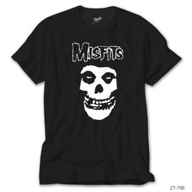 Zepplin Misfits Siyah T-Shirt