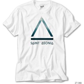 Zepplin Saint Asonia Beyaz Kadın T-shirt