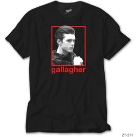 Zepplin Shameless Gallagher Siyah Kadın T-shirt