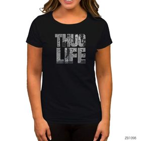 Zepplin Thug Life Siyah T-Shirt
