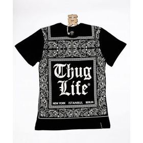 Zepplin Thug Life Siyah T-Shirt