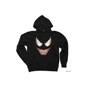 Zepplin Venom Bad Face Siyah Sweatshirt