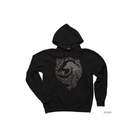 Zepplin Vikings North Wind Siyah Sweatshirt