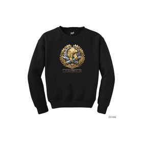 Zepplin World Of Tanks War Genius Siyah Sweatshirt