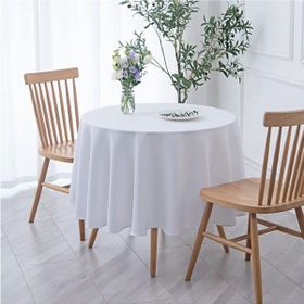 Zeren Home Beyaz Sıvıya Dayanıklı Dertsiz Masa Örtüsü
