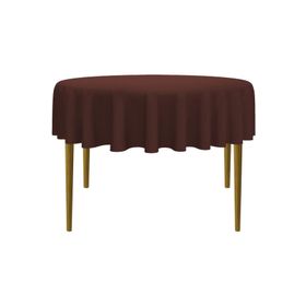 Zeren Home Kahverengi Sıvıya Dayanıklı Dertsiz Masa Örtüsü