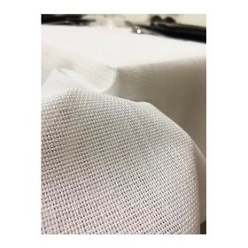 Zeren Home Keten Görünümlü Dertsiz Beyaz 25 Parça 150x200 cm Masa Örtüsü