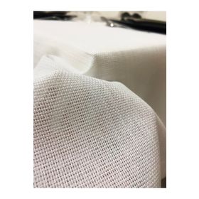 Zeren Home Keten Görünümlü Dertsiz Beyaz 25 Parça 150x400 cm Masa Örtüsü