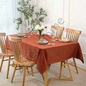 Zeren Home Sıvı Geçirmez Dertsiz Kiremit Masa Örtüsü