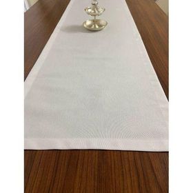 Zeren Home Siyah Beyaz Kareli Çift Taraflı Dertsiz Dikdörtgen 40x160 cm Runner