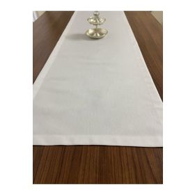 Zeren Home Siyah Beyaz Kareli Sıvı Geçirmez Dikdörtgen 50x170 cm Runner
