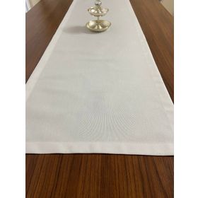 Zeren Home Siyah Beyaz Kareli Sıvı Geçirmez Dikdörtgen 50x170 cm Runner