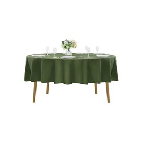 Zeren Home Yeşil Sıvıya Dayanıklı Dertsiz Masa Örtüsü