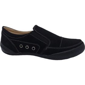 Zerhan 238 Siyah Kadın Loafer Ayakkabı