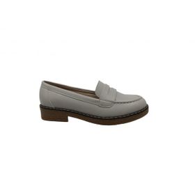 Zerhan 2404 Krem Kadın Loafer Ayakkabı