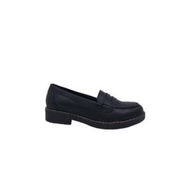 Zerhan 2404 Siyah Kadın Loafer Ayakkabı