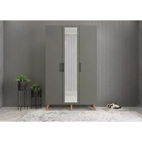 Zerka Concept Açelya Çam Füme M4 120 cm Portmanto